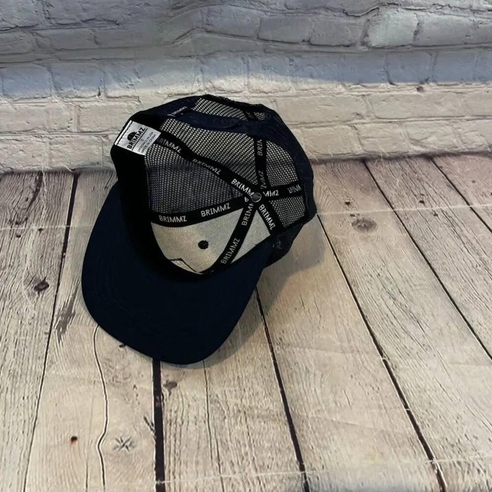 BRIMMZ Dark Wash Denim Toddler Hat